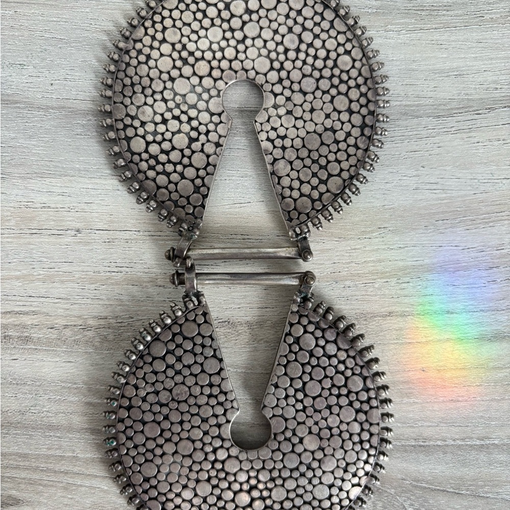 Sterling Silver Disk Ear Weights- Handmade for Gauged Ears
